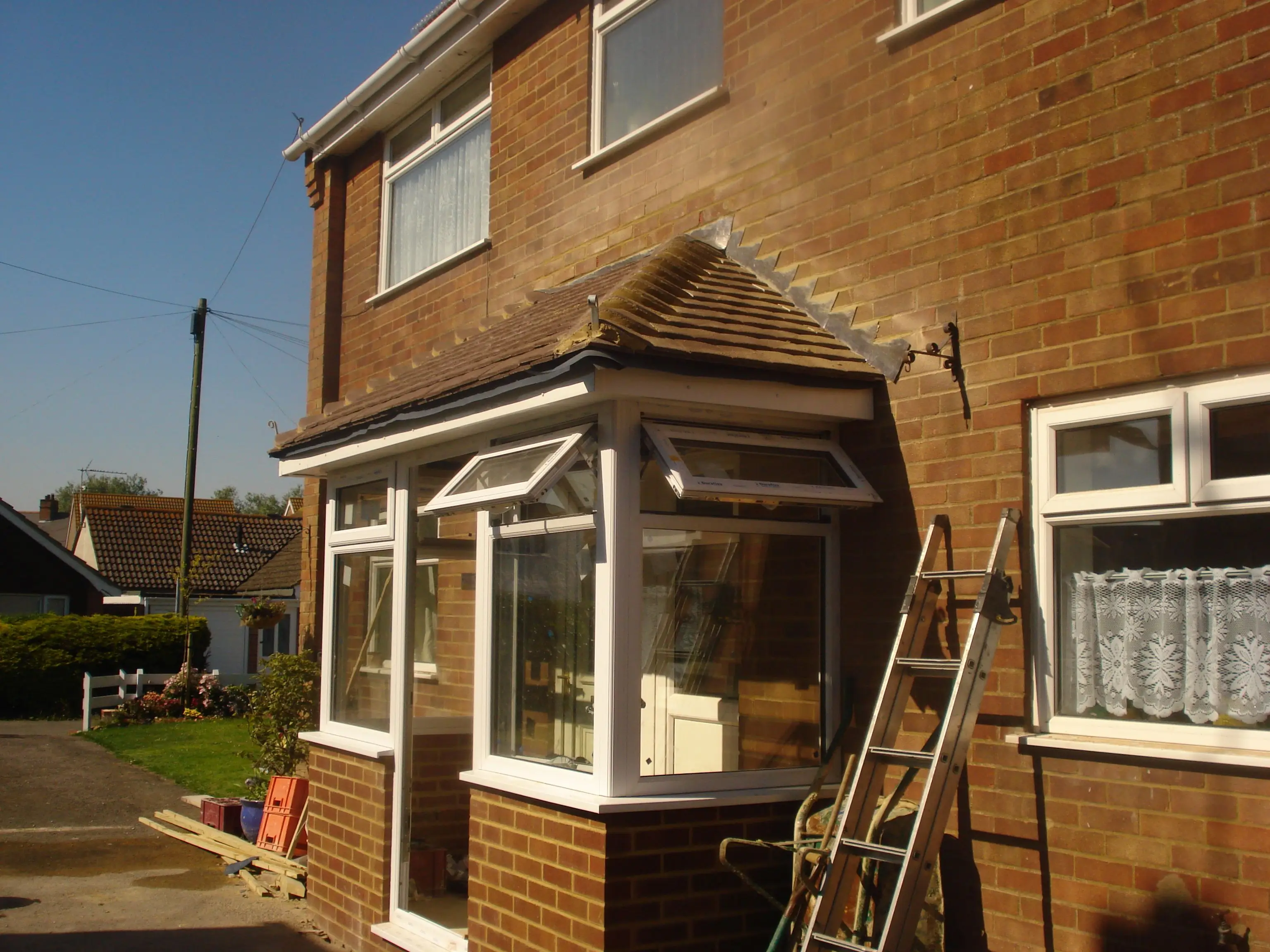 Precision laid paving by Fast Affordable Builders